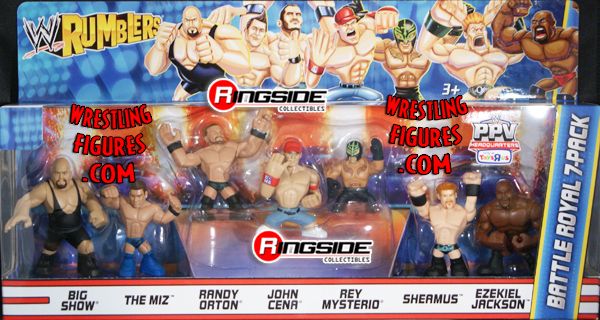 Battle Royal 7-Pack (Version 2) - WWE Rumblers