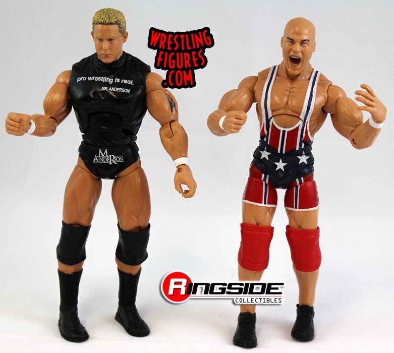 Loose Figures - Mr. Anderson & Kurt Angle - TNA Cross The Line 3