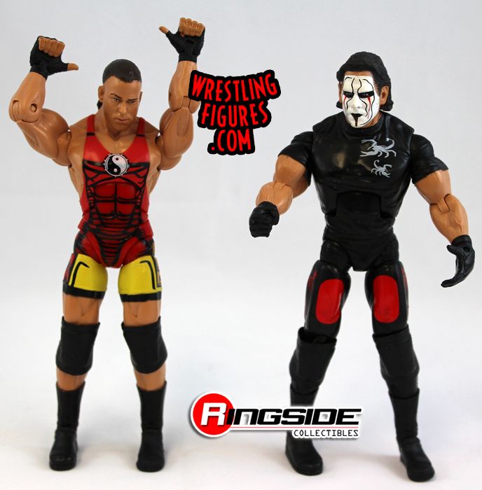 Loose Figures - Rob Van Dam & Sting - TNA Cross The Line 4