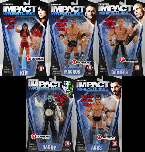 TNA Deluxe Impact 9 - Complete Set of 5