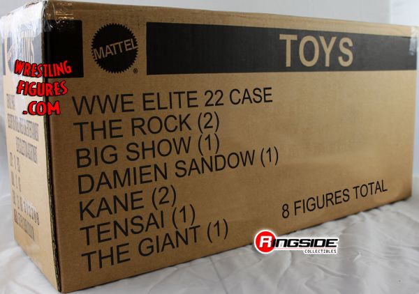WWE Elite 22 - Case (8 Figures Total)