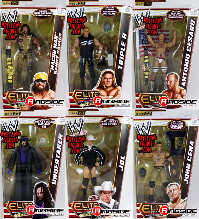WWE Elite 23 - Complete Set of 6
