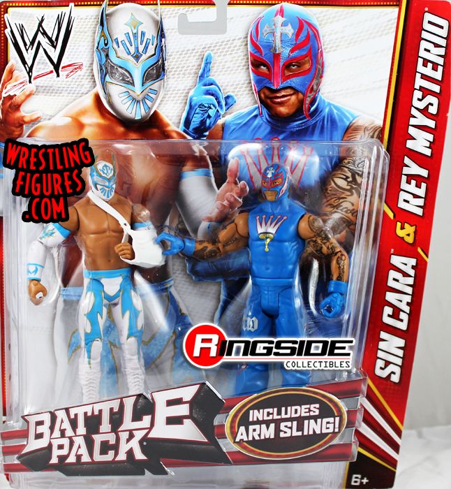 Sin Cara & Rey Mysterio - WWE Battle Packs 22