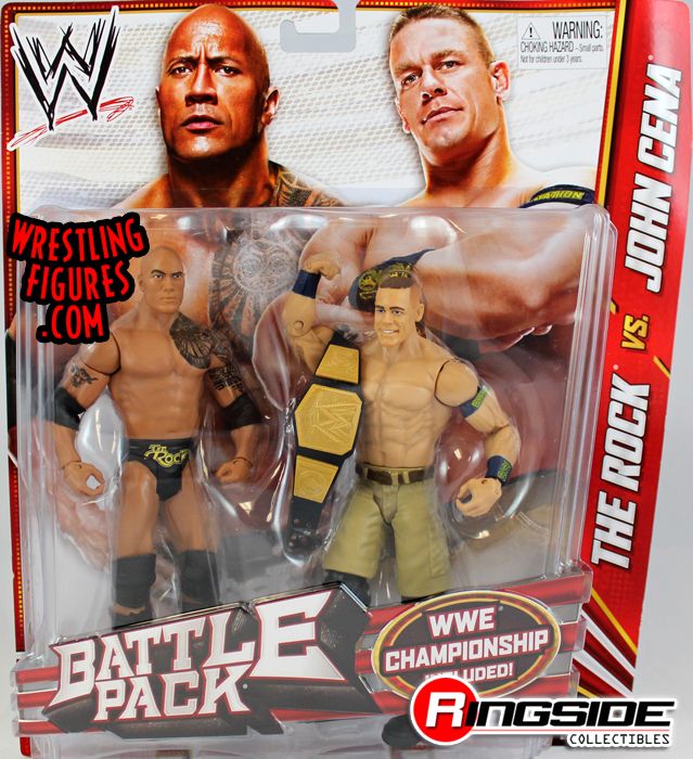 The Rock & John Cena - WWE Battle Packs 24