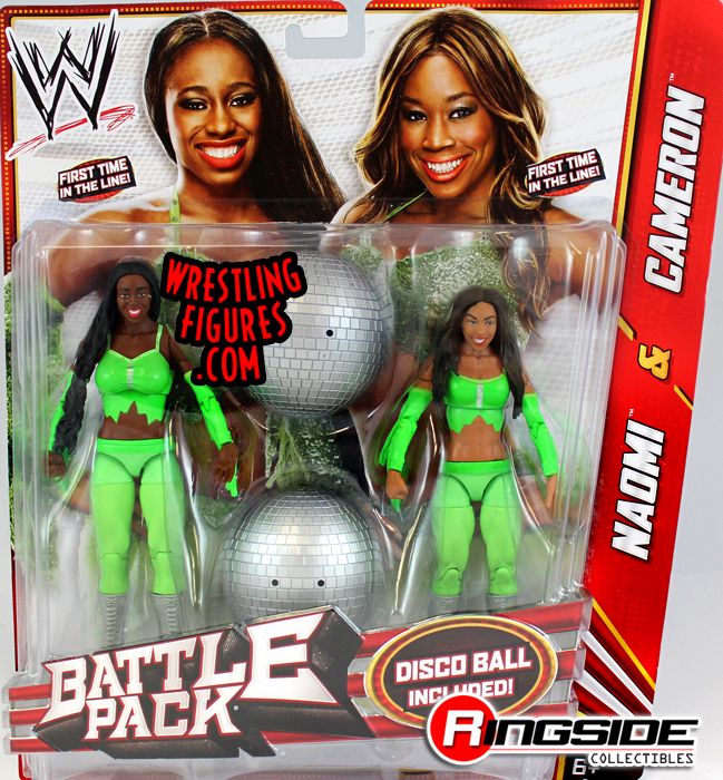 The Funkadactyls (Cameron & Naomi) - WWE Battle Packs 24