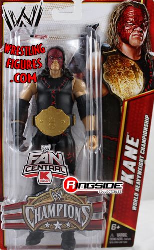 Kane w/ WWE World Heavyweight Championship Belt- Champions Exclusive