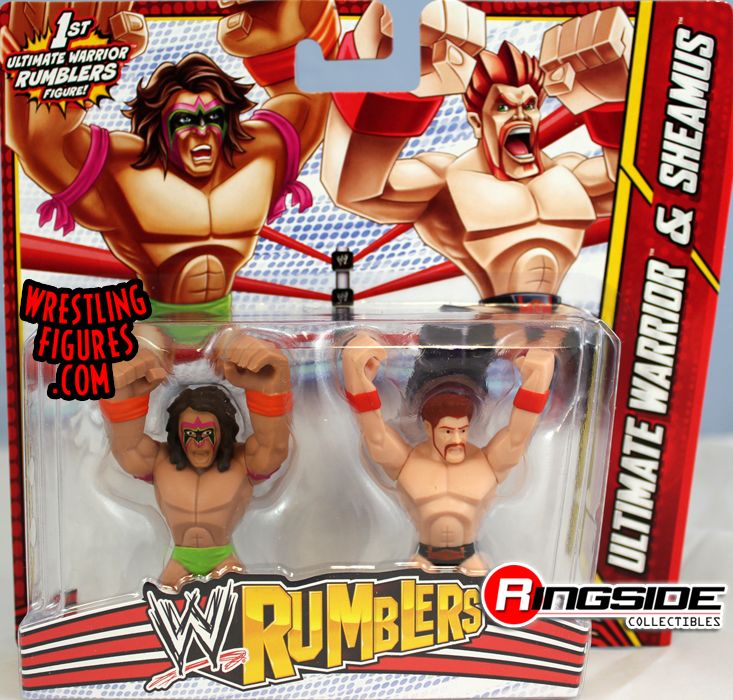 Ultimate Warrior & Sheamus - WWE Rumblers 2-Pack