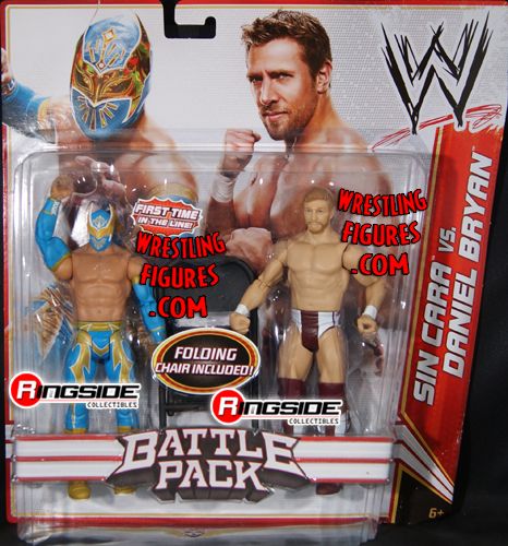 Sin Cara & Daniel Bryan - WWE Battle Packs 15