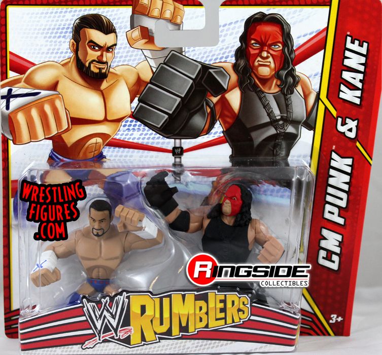 CM Punk & Kane - WWE Rumblers 2-Pack