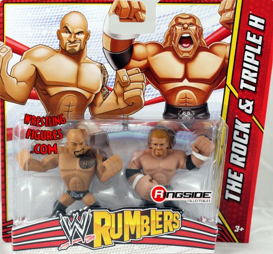 The Rock & Triple H - WWE Rumblers 2-Pack