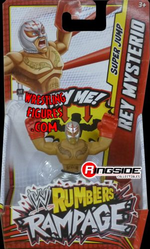 Rey Mysterio (Silver & Red - Jump) - WWE Rumblers Rampage
