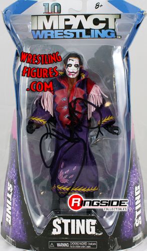 Sting w/ Purple Jacket - TNA Exclusive (Autographed Figure)