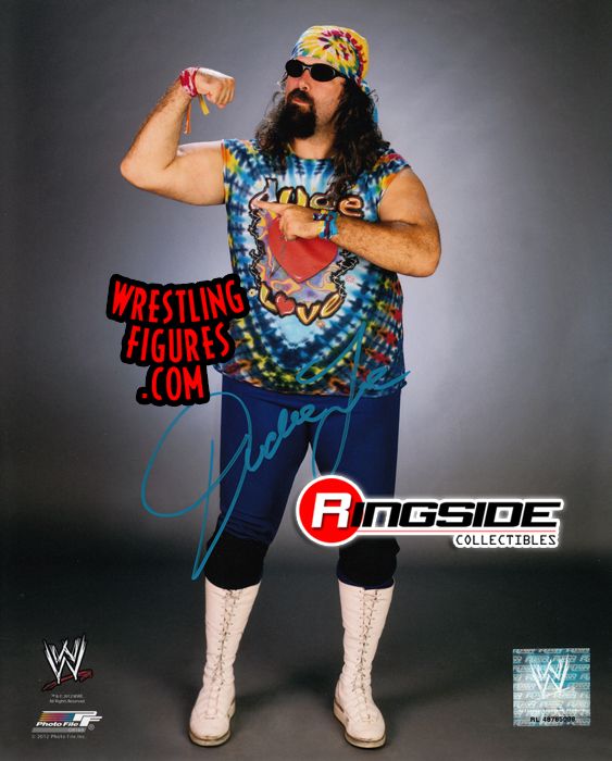 Dude Love - Autographed Photo
