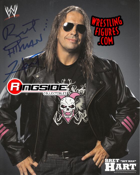 Bret Hart - Autographed Photo