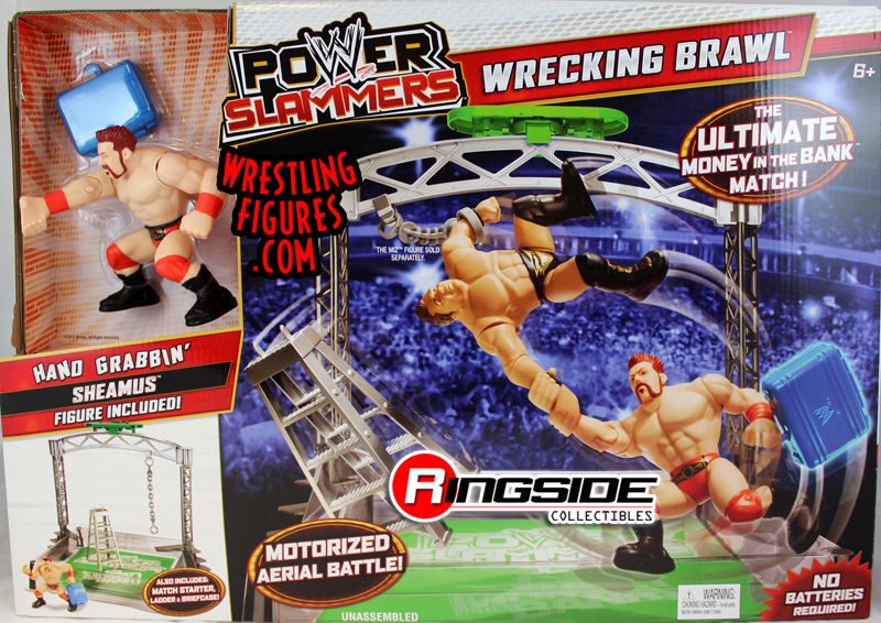 WWE Power Slammers - Wrecking Brawl Playset
