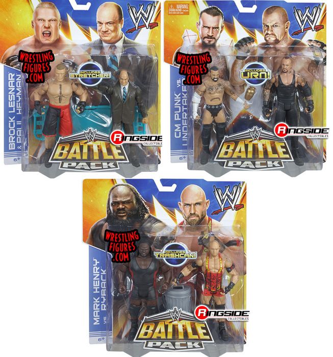 WWE Battle Packs 25 - Complete Set of 3