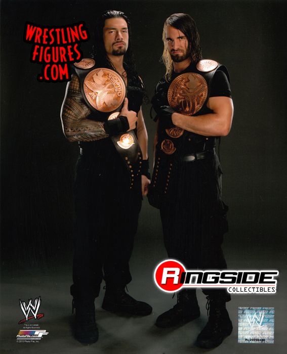 Seth Rollins & Roman Reigns - 8x10 Photo