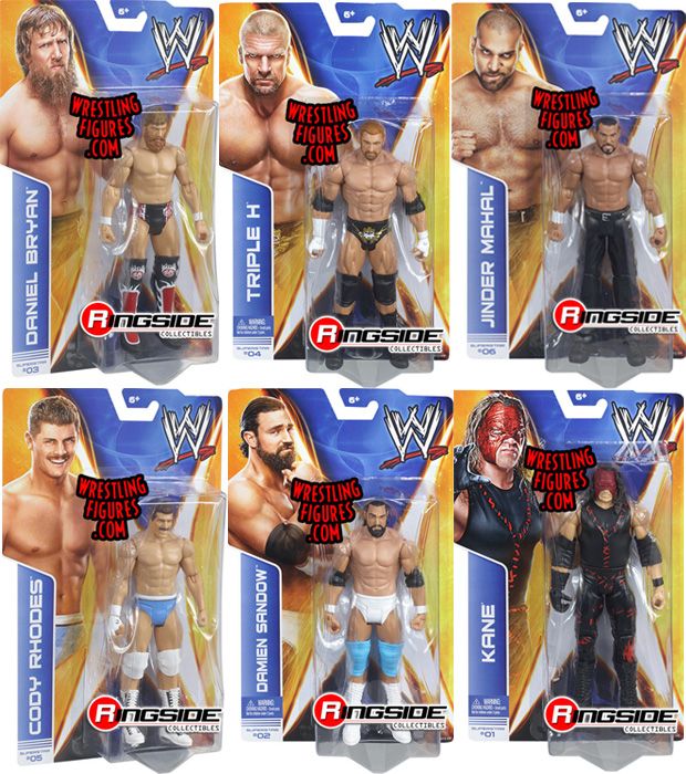 WWE Series 35 - Complete Set of 6