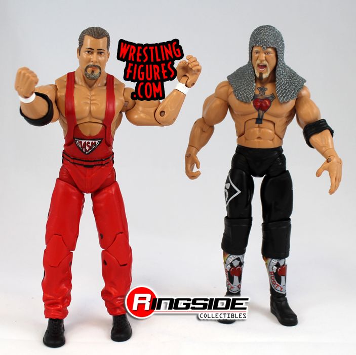 Loose Figure - Kevin Nash & Scott Steiner - TNA Cross the Line 1 (No Glasses)